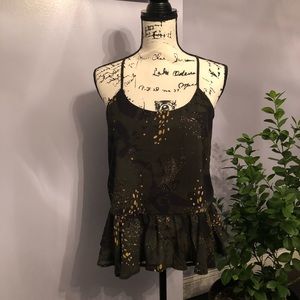 Bar lll peplum top
